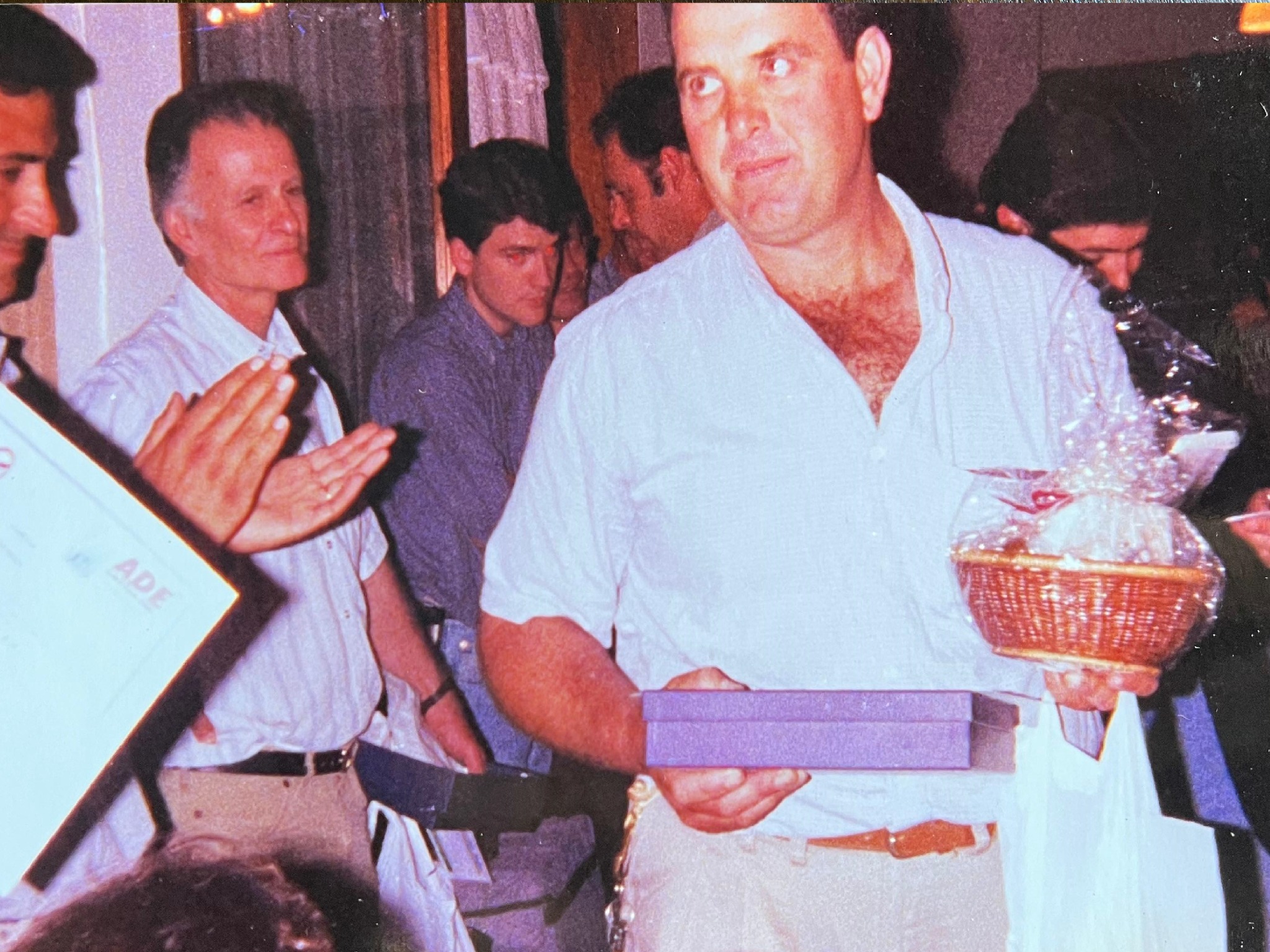 Una de las primeras premiaciones de Rostán en La Cata